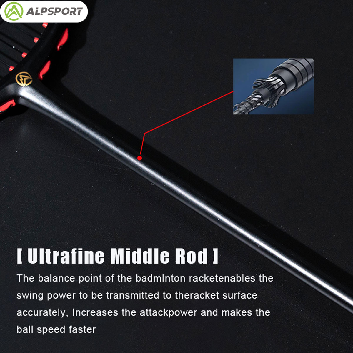 Alpsport MH-V5 5U 75g Wave Leg – обзор и цена Badminton Victor